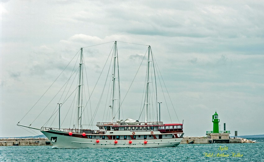 In den sichern Hafen gleiten