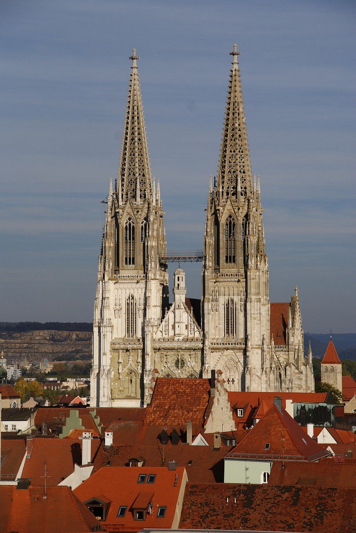 Über den Dächern von Regensburg
