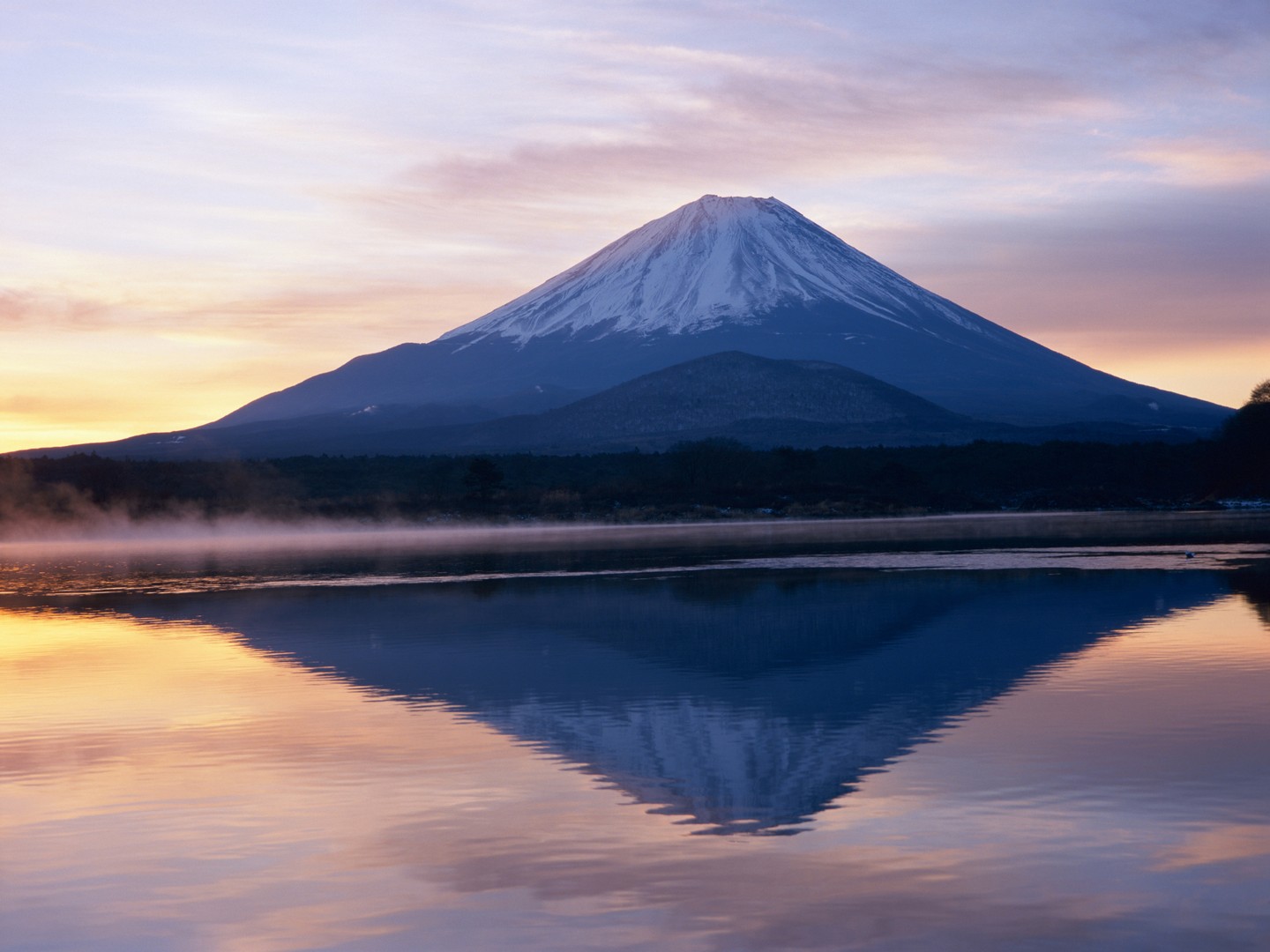 富士山/精進湖