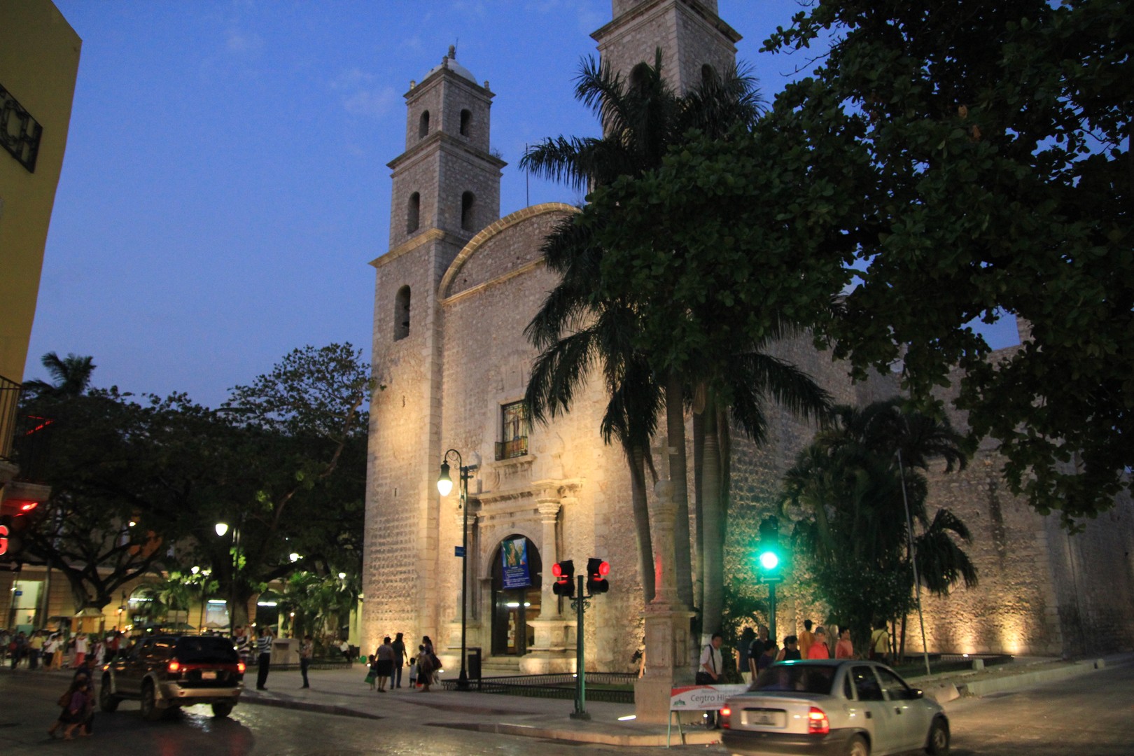 Merida, Calle 66 in Abendstimmung