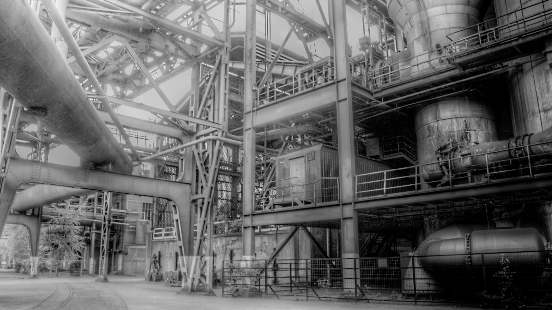 Industrie Hinterhof